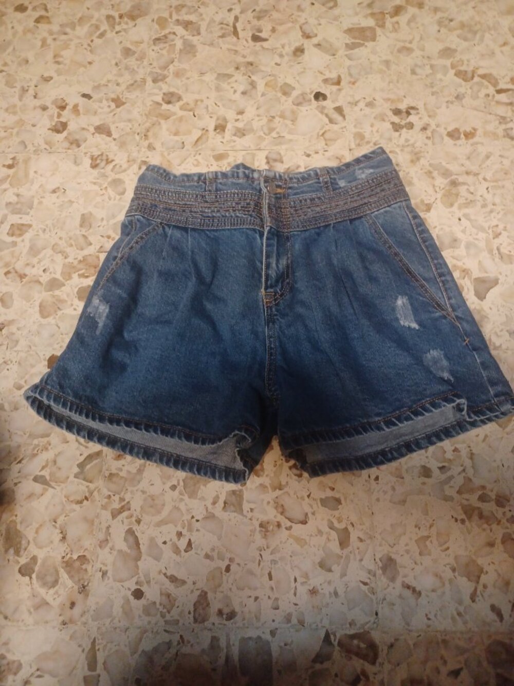 Forever 21 Junior Women's Blue Jean Shorts Waist 28